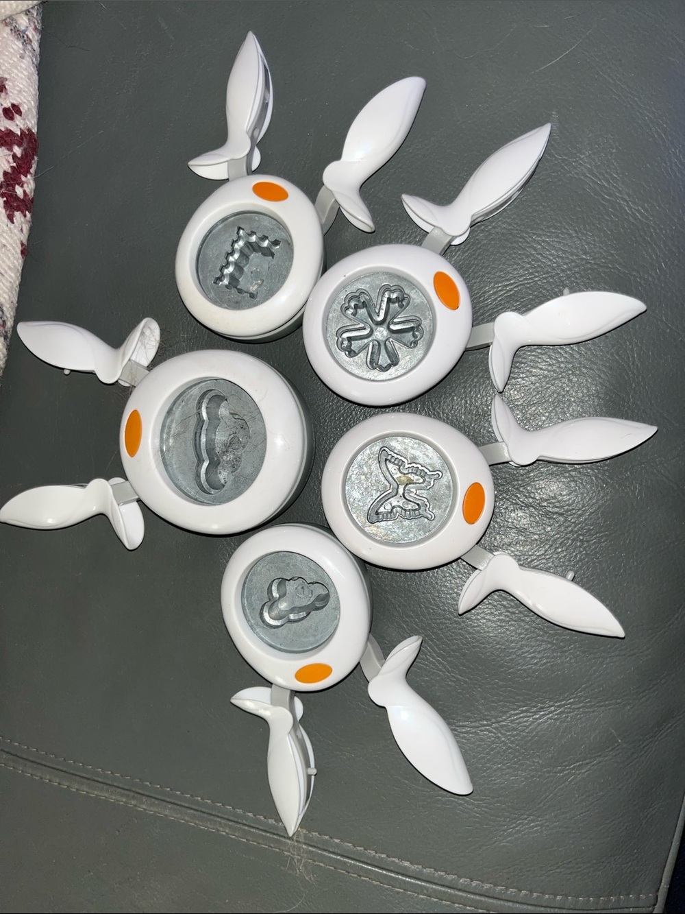 Fiskars scissor punch set of 5.